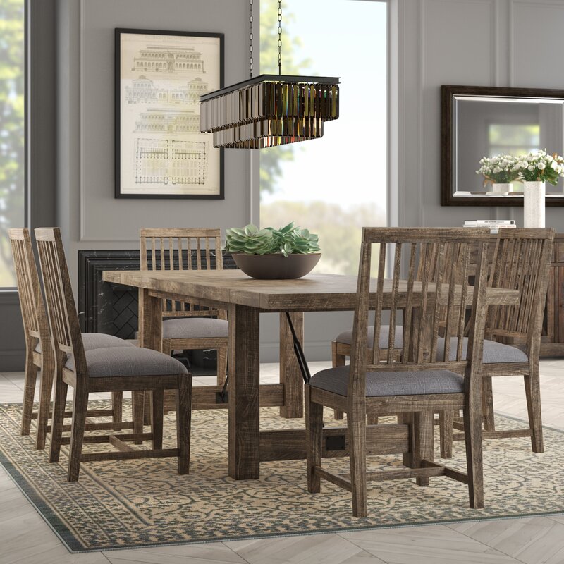 Greyleigh Mashpee Piece Extendable Solid Wood Dining Set Reviews